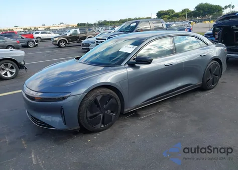 2025 Lucid Air Pure z USA, uszkodzony, nr VIN 50EA1PGA4SA007714